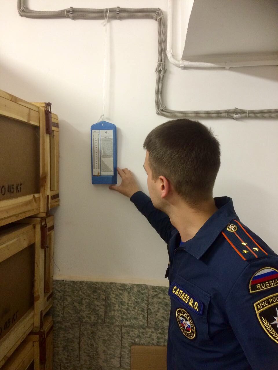 В Василеостровском районе была проведена проверка защитных сооружений гражданской обороны, находящихся на территории Детской инфекционной больницы №3